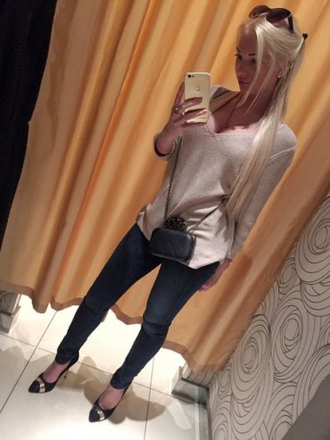 Проститутка Киева Саша, шлюха русая - большое фото