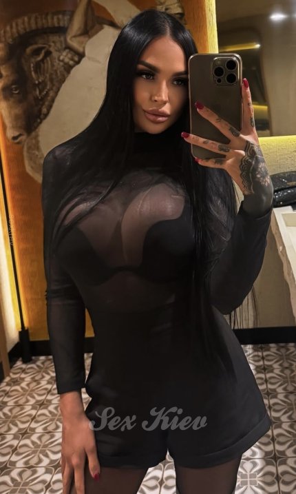 Проститутка Киева Маша НЕ САЛОН, эта инди брюнетка - большое фото