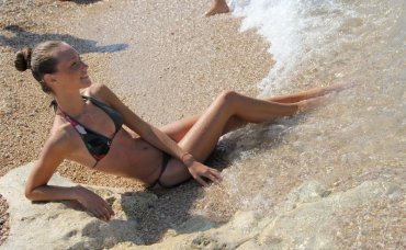 Проститутка Киева Викa, эта инди шатенка - большое фото