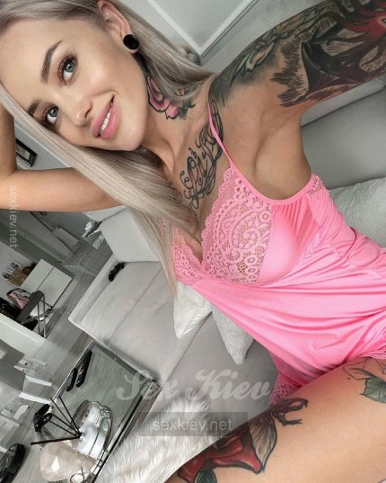 Проститутка Киева Настя, индивидуалка работает у метро Оболонь - большое фото