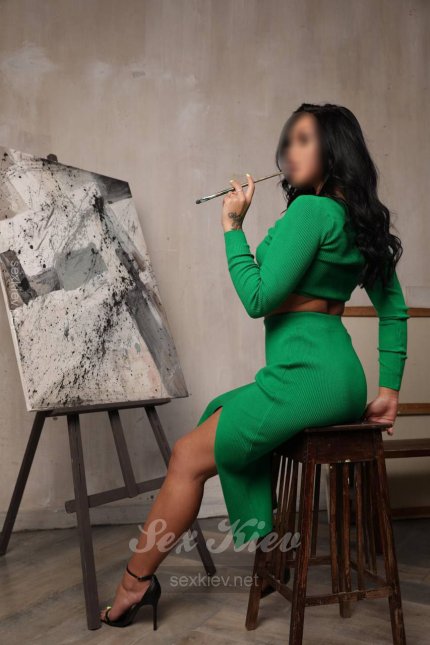 Проститутка Киева Алика НЕ ВКЛЮЧАТЬ, работает на улице Большая Васильковская - большое фото